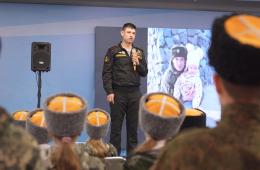 27.03.2025 Участник СВО встретился со школьниками в Штабе общественной поддержки Приморья | Администрация муниципального округа город Партизанск Приморского края Официальный сайт