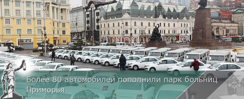 Более 80 автомобилей пополнили парк больниц Приморья | Администрация муниципального округа город Партизанск Приморского края Официальный сайт